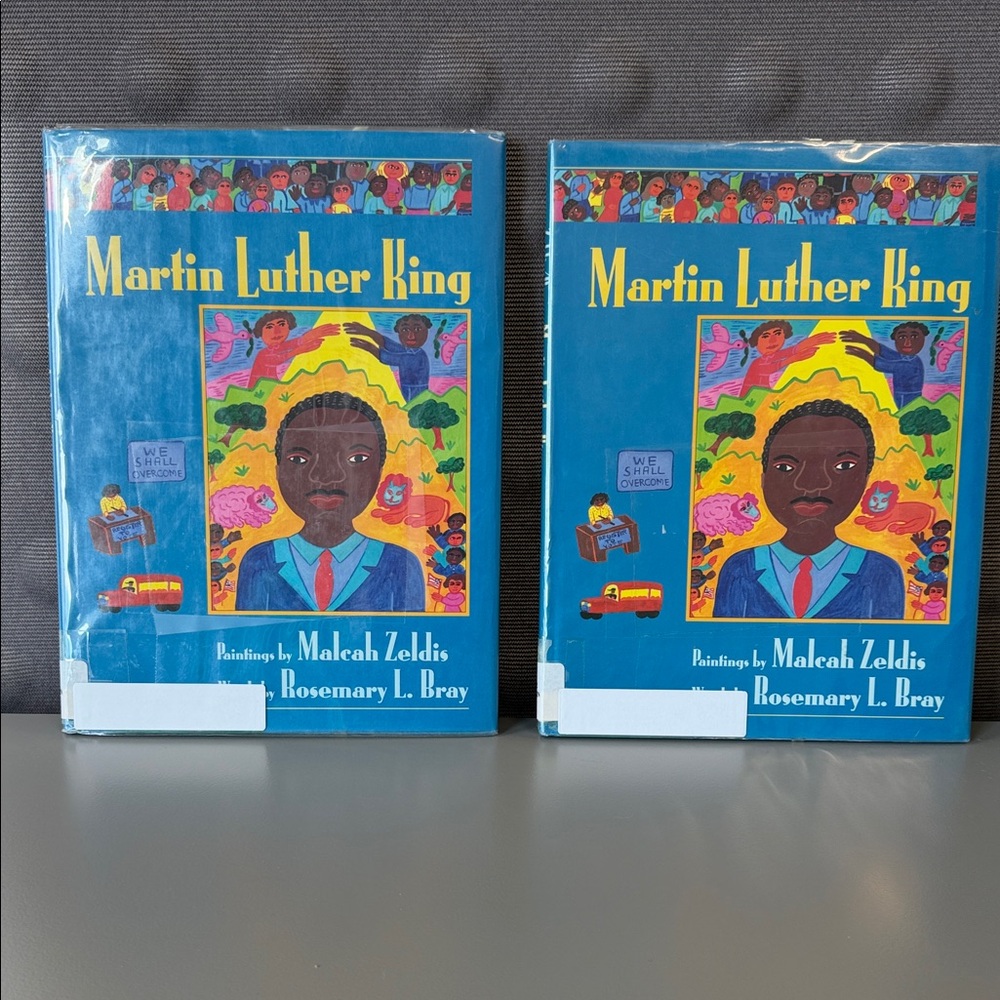 Two Martin Luther King Book by Malcah Zeldis (Hardcover)